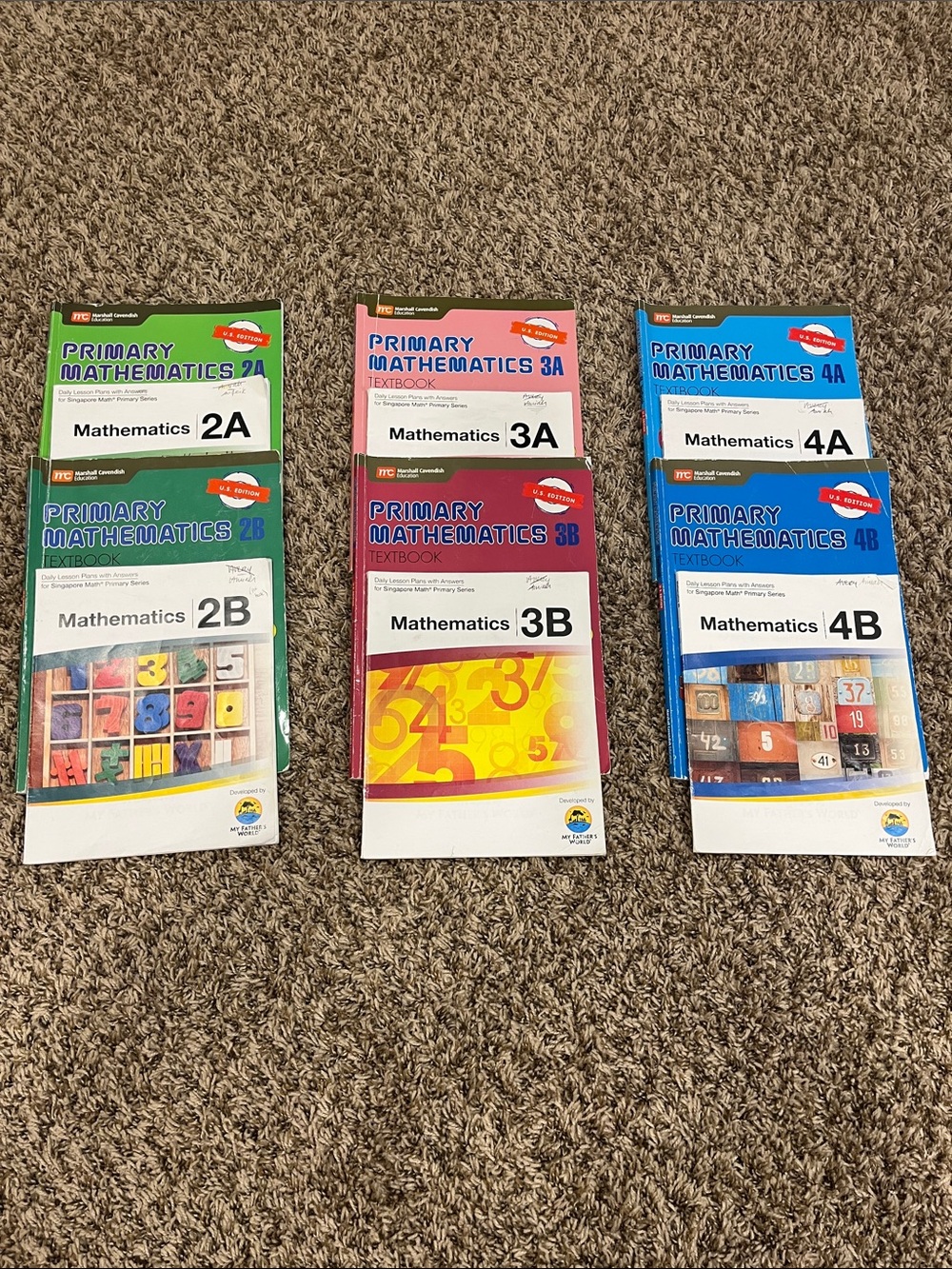 SINGAPORE PRIMARY MATH Bundle ✏️